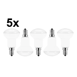 Lampe à réflecteur R50 lot de 5 E14 5W 470lm 2700K 120° CRI > 80 
