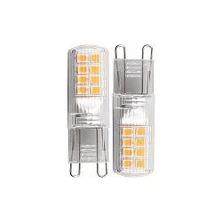 Broche LED SMD MULTI lot de 2 G9 2,6W 320lm 2700K 36° CRI >80 