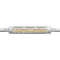 Lampe à tige LED R7s 118mm R7s 8W 1100lm 3000K 300° CRI >80 
