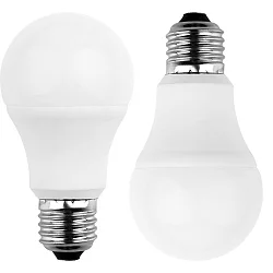 Lampe en forme d'ampoule lot de 2 A60 E27 8W 810lm 4000K 180° 