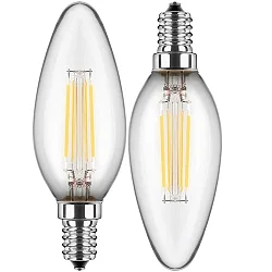 Ampoule à filament lot de 2 C35 E14 4,5W 470lm 4000K 300° 