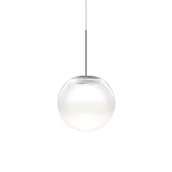Luminaire à suspension BLOP MOLL LV S IP20, laqué, chrome mat gradable