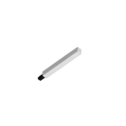 Alimentation biphasé C END-SMALL ALL-IN, blanche, laqué