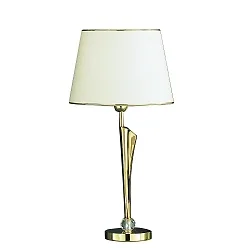 Lampe de table BAHIA E27 IP20, beige, or gradable