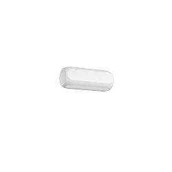 Luminaire mural PENCIL WALL Bas, plat, cylindrique IP20, couvert de poudre, blanche gradable