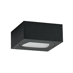 Luminaire mural QUADER IP65, graphite 