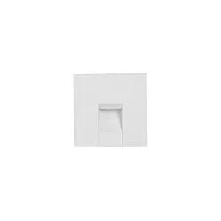 Luminaire d'encastrement mural  WALL KIT68 angulaire IP20, blanche 