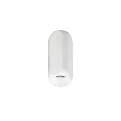 Downlight PENCIL MAXI cylindrique, version pour montage en surface IP20, couvert de poudre, blanche gradable