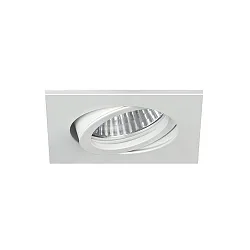 recessed luminaire IP20, glossy, transparent, white 3W 290lm 2700K 20-40° 20-40° CRI 80-89