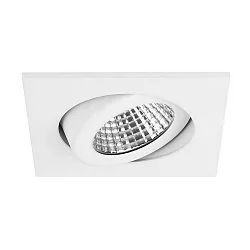 Downlight PLUG & PLAY pivotant, Dim-To-Warm IP65, blanche gradable