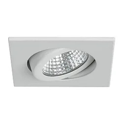 Downlight PLUG & PLAY pivotant, Dim-To-Warm IP65, blanche gradable