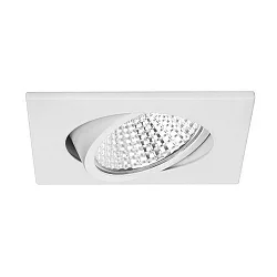 Downlight pivotant, Dim-To-Warm IP20, blanche gradable