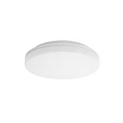 Plafonnier extérieur BYAM-R MINI rond, CCT Switch, résistant aux chocs, commutable, multipower IP65, blanc mat 