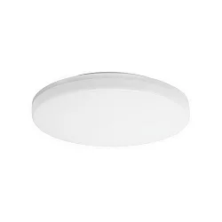 Plafonnier extérieur BYAM-R MIDI rond, CCT Switch, résistant aux chocs, commutable, multipower IP65, blanc mat 