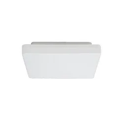 Plafonnier extérieur BYAM-S MINI angulaire, CCT Switch, résistant aux chocs, commutable, multipower IP65, blanc mat 