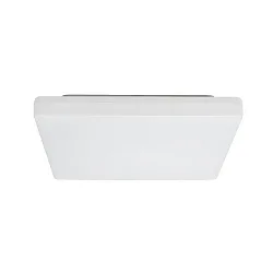 Plafonnier extérieur BYAM-S MIDI angulaire, CCT Switch, résistant aux chocs, commutable, multipower IP65, blanc mat 