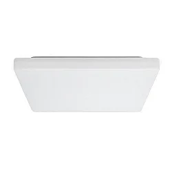 Plafonnier extérieur BYAM-S MAXI angulaire, CCT Switch, résistant aux chocs, commutable, multipower IP65, blanc mat 