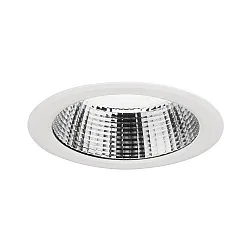 recessed luminaire IP20, glossy, opal, white dimmable 25W 1962lm 4000K CRI 90-100