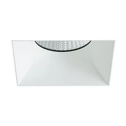 Downlight COUPLED carré IP20, blanche gradable