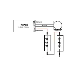 Unité d'alimentation LED dimmable