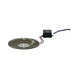 Downlight ADAPT version pour montage encastré IP20, nickel mat 