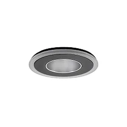 recessed luminaire ZONDRA LED rigid, direct IP20, black dimmable 13W 950lm 3000K 20-40° 20-40° CRI >80