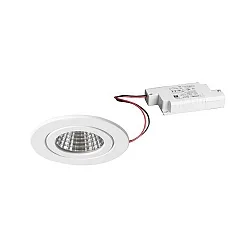 Lumière encastrée, scintillant, blanche 6W 680lm 3000K 20-40° 20-40° CRI 80-89