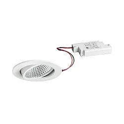 recessed luminaire IP20, white 1280lm 4000K 20-40° 20-40°