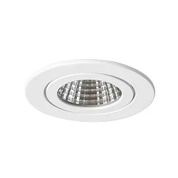 Downlight BB15 rond, dimmable IP54, blanche gradable