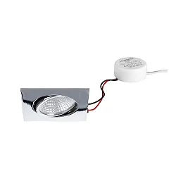 Downlight BB03 pivotant, dimmable IP20, chrome gradable