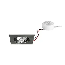 Downlight BB03 pivotant, dimmable IP20, nickel mat gradable