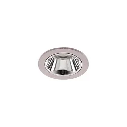 recessed luminaire APOLLO MICRO round, switchable LED IP20, silver  5W 677lm 3000K CRI 90-100