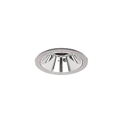 Plafonnier encastré APOLLO MINI rond, direct IP20, argent gradable