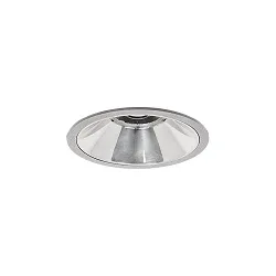Plafonnier encastré APOLLO MIDI rond, direct IP20, argent gradable