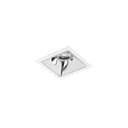 Plafonnier encastré APOLLO MINI carré, direct IP20, blanche gradable