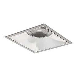 Lumière encastrée APOLLO MAXI carré, commutable LED IP20, argent gradable 20W 2590lm 3000K CRI 90-100