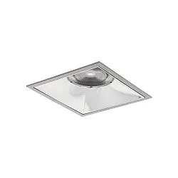 Plafonnier encastré APOLLO MEGA angulaire, direct IP20, argent 