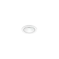Plafonnier encastré DIOS MICRO rond, direct IP20, blanche 
