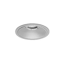 Plafonnier encastré DIOS MIDI rond, direct IP20, argent 