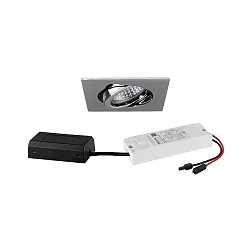 recessed spotlight TIRREL-S LED DIM CONNECTION-BOX square, swivelling, for VDU workstation, DALI controllable IP20