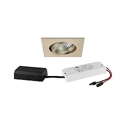 Projecteur encastré TIRREL-S LED DIM CONNECTION-BOX angulaire, pivotant, pour VDU, contrôlable par DALI IP20