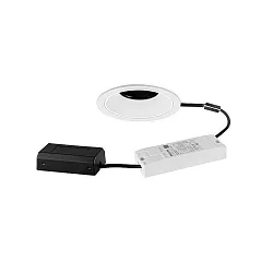 Plafonnier encastré BINATO pivotant, rotatif, direct IP20, blanche gradable