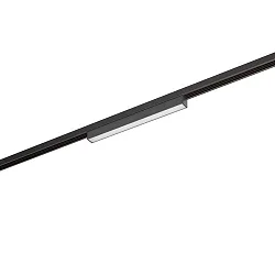 Lumière linéaire sur rail PEPA LINEAR 30CM OPAL rigide, contrôlable par DALI IP20, noir mat gradable