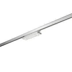 3-phase spot BALI MINI DA 25°/25° DALI-2 - 29.4CM rotatable, DALI controllable, with lens optics IP20, white matt dimmable