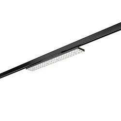 3-phase spot BALI MIDI AS 75°/76° DALI-2 - 58.7CM rotatable, DALI controllable, with lens optics IP20, black matt dimmable