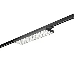 3-phase spot BALI MEGA S-WB 97°/91° DALI-2 - 58.7CM rotatable, DALI controllable, with lens optics IP20, black matt dimmable