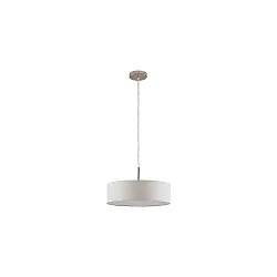 Luminaire à suspension TIM Ø 40CM haut bas, avec diffuseur E27 IP20