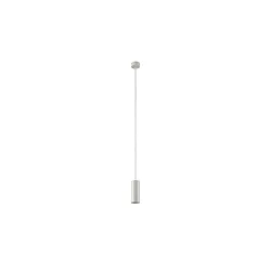 Luminaire à suspension TOMEK 150MM à 1 flamme, cylindrique, rigide GU10 IP20, blanc mat gradable