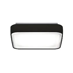 Luminaire de plafond KORI E14 IP20, opale, noir  gradable