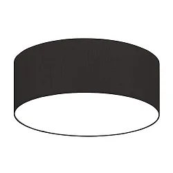 Luminaire de plafond SOFT TUBE 480 E27 IP20, noir  gradable